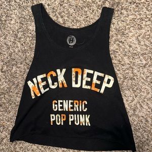 Neck Deep Crop Top